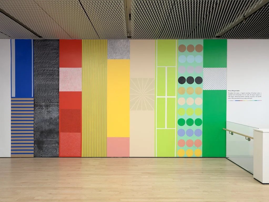 Color installation — selected work