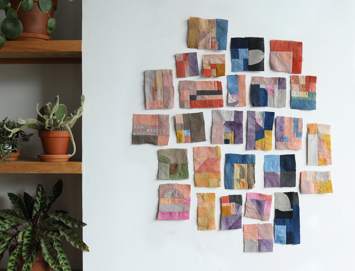 Patchwork textile work