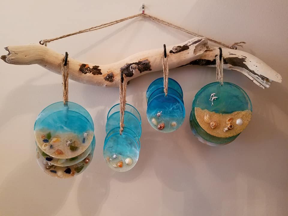 Glass & mixed media by Robin Preville