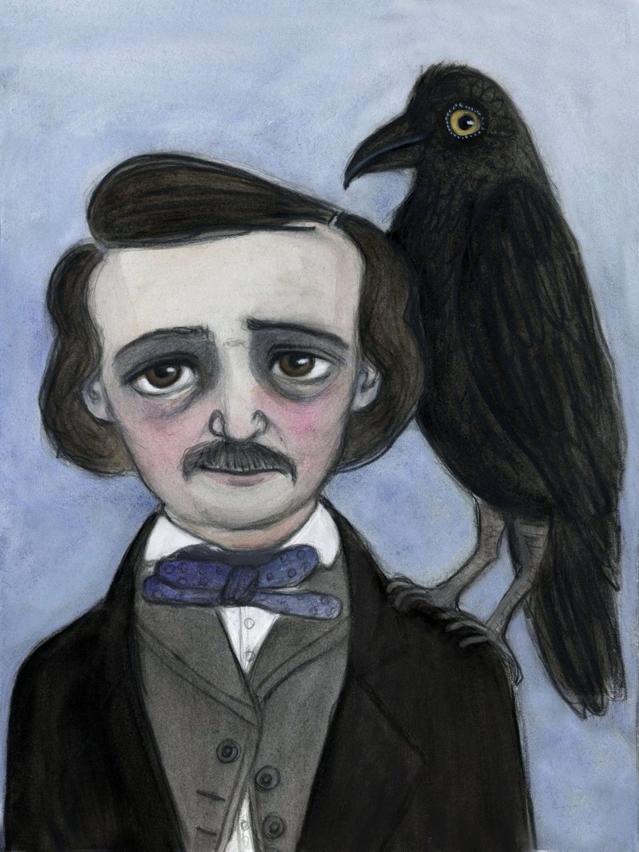 Edgar Allan Poe and the Raven