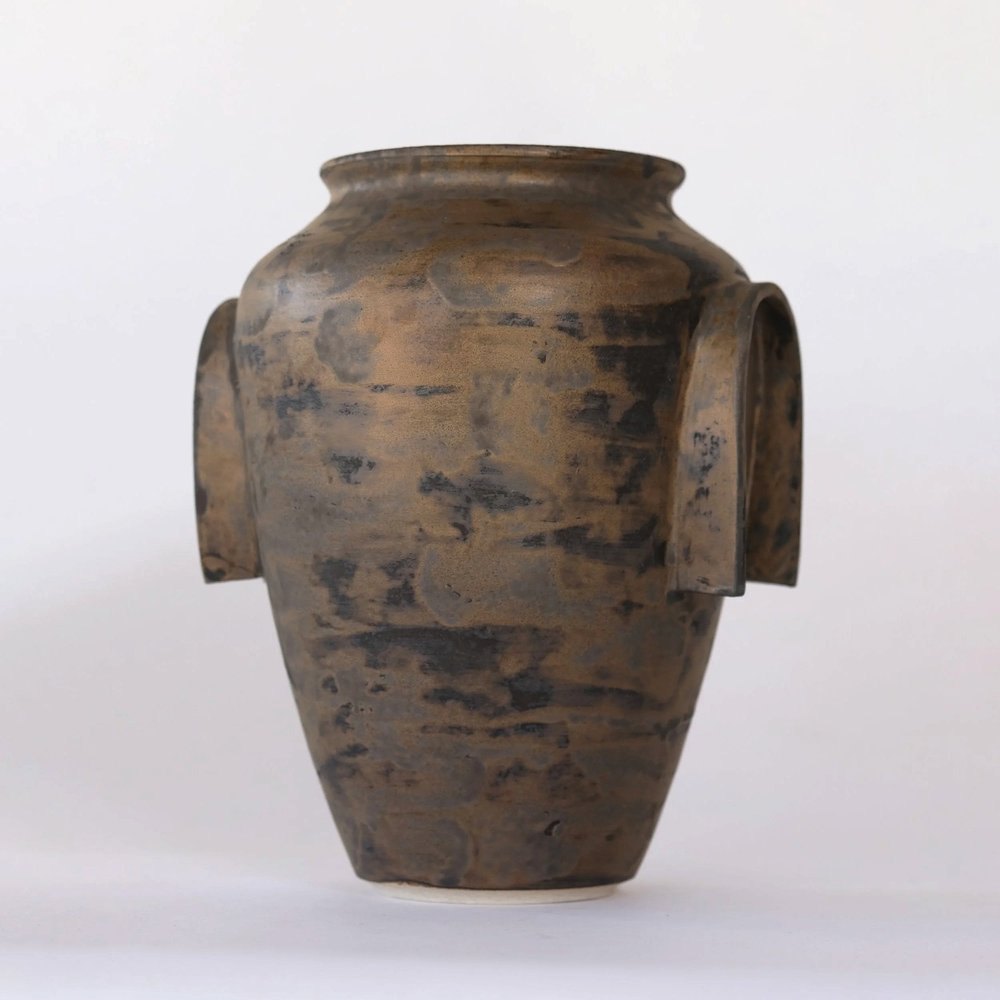 Dark Guarde ceramic vessel