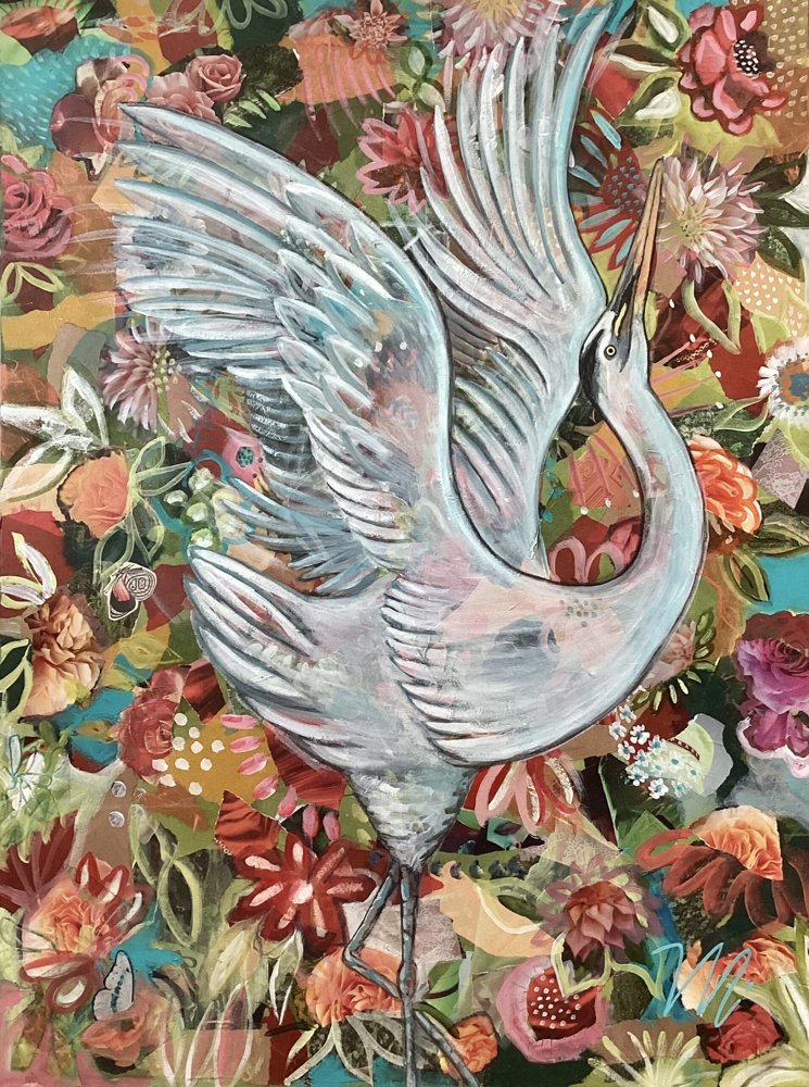 Painting & mixed media by Missy Mohn Schwartz