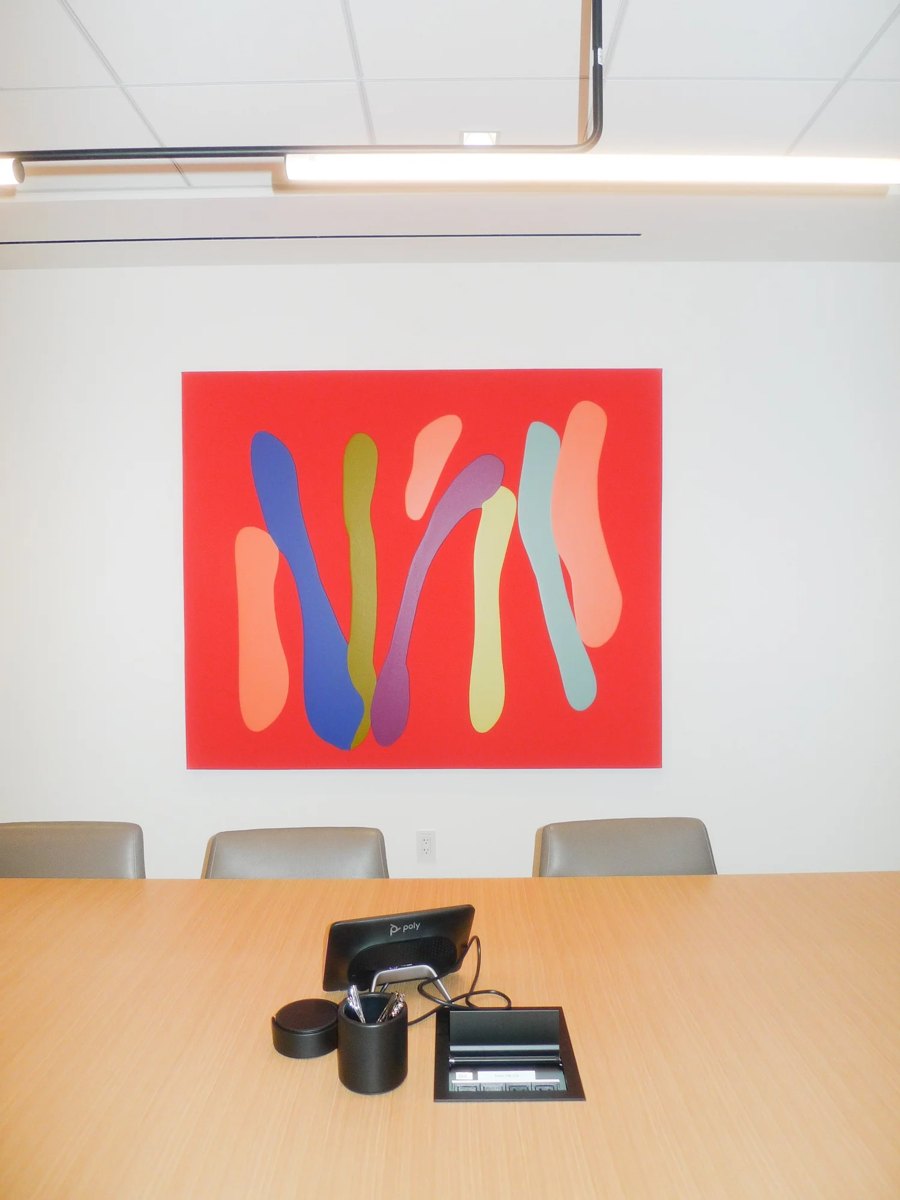 Painting installation — selected work