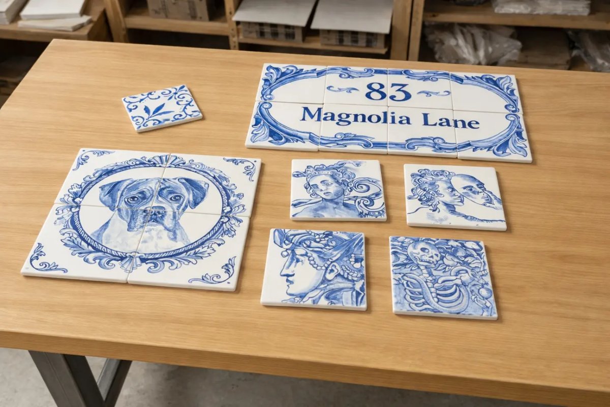 Ceramics by Daniel Bohman — Blue & White Tile Studio
