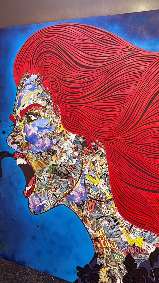 Mixed media & collage by Daniel Mazzone