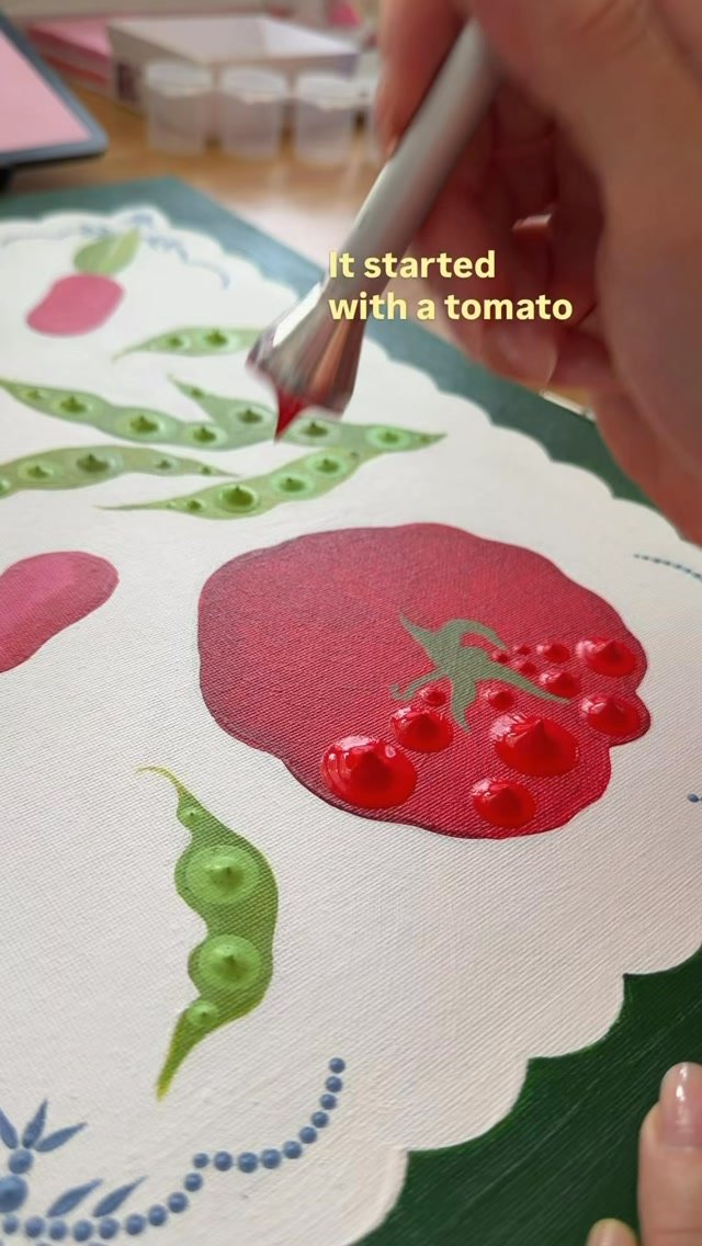 Painting by Sasha — Make It Dotty